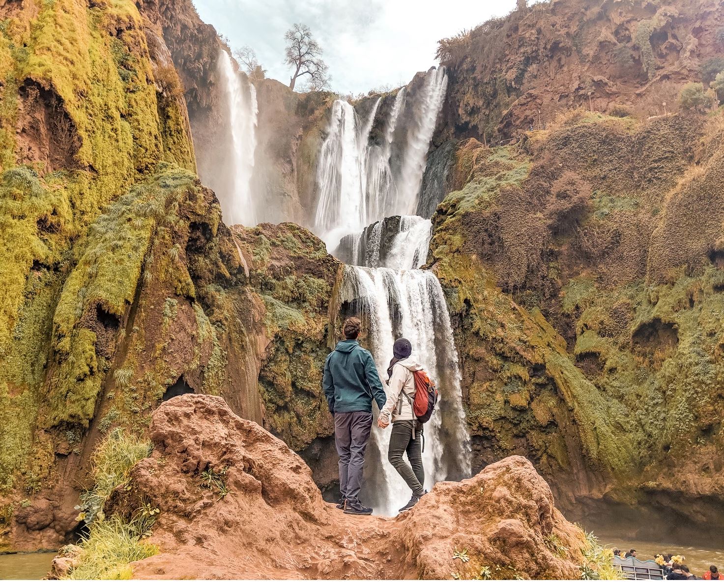 OuzoudWaterFalls 1 橄欖樹瀑布